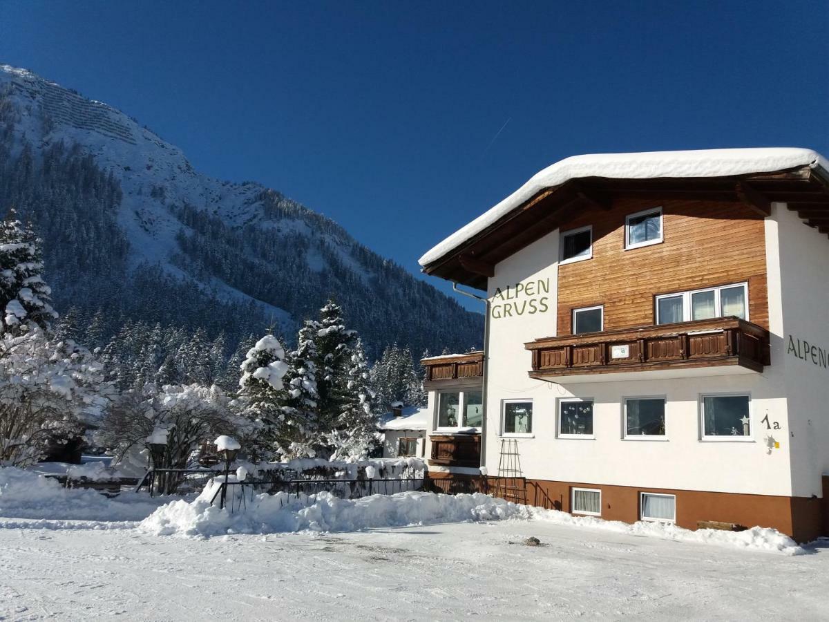 Pension Alpengruss Heiterwang Exteriör bild